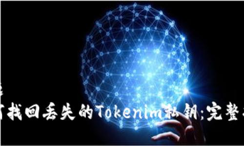 标题
如何找回丢失的Tokenim私钥：完整指南